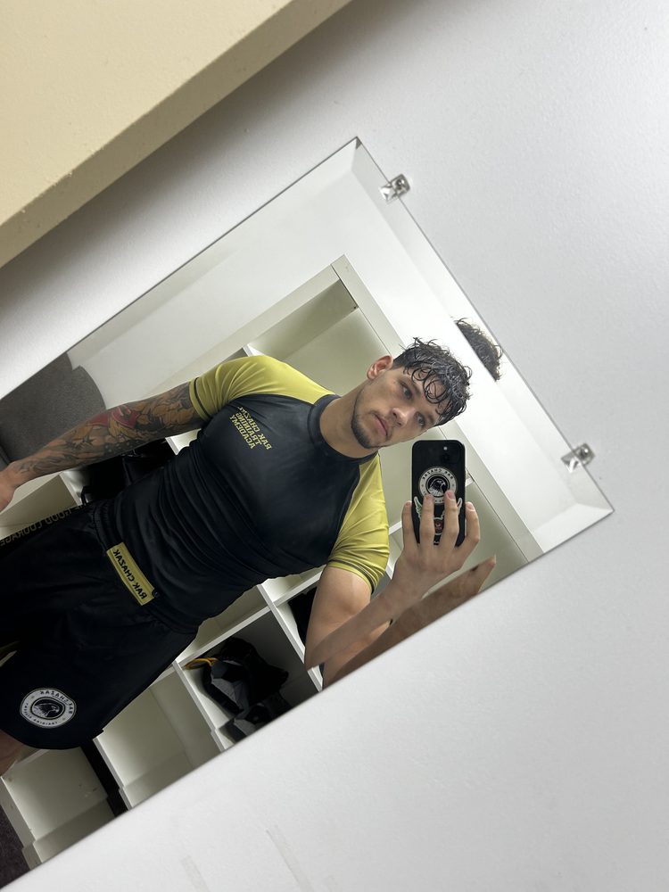 RCTA Performance Rashguard worn
